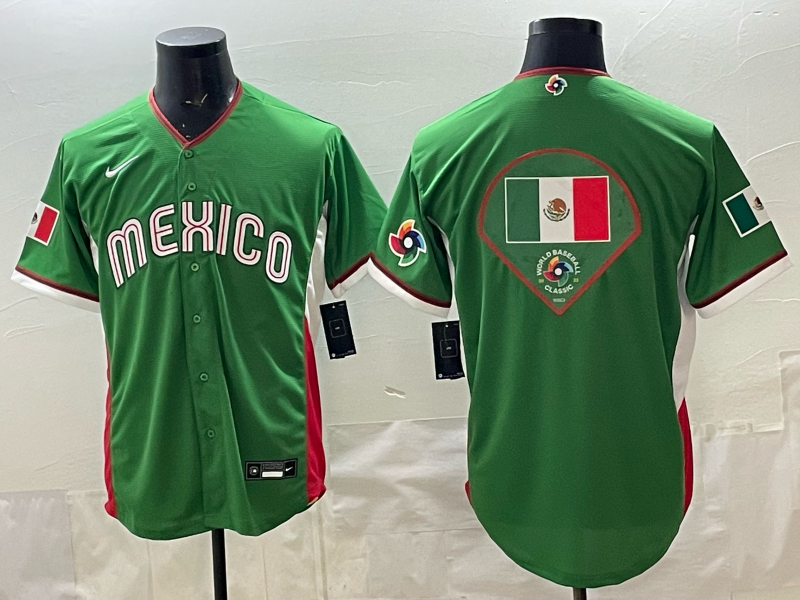 Men 2026 World Cub USA blank green Nike MLB Jersey 0016